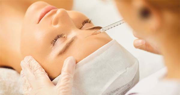 A fine-gauge needle at the outer corner of the eye — Botox in McAllen, TX